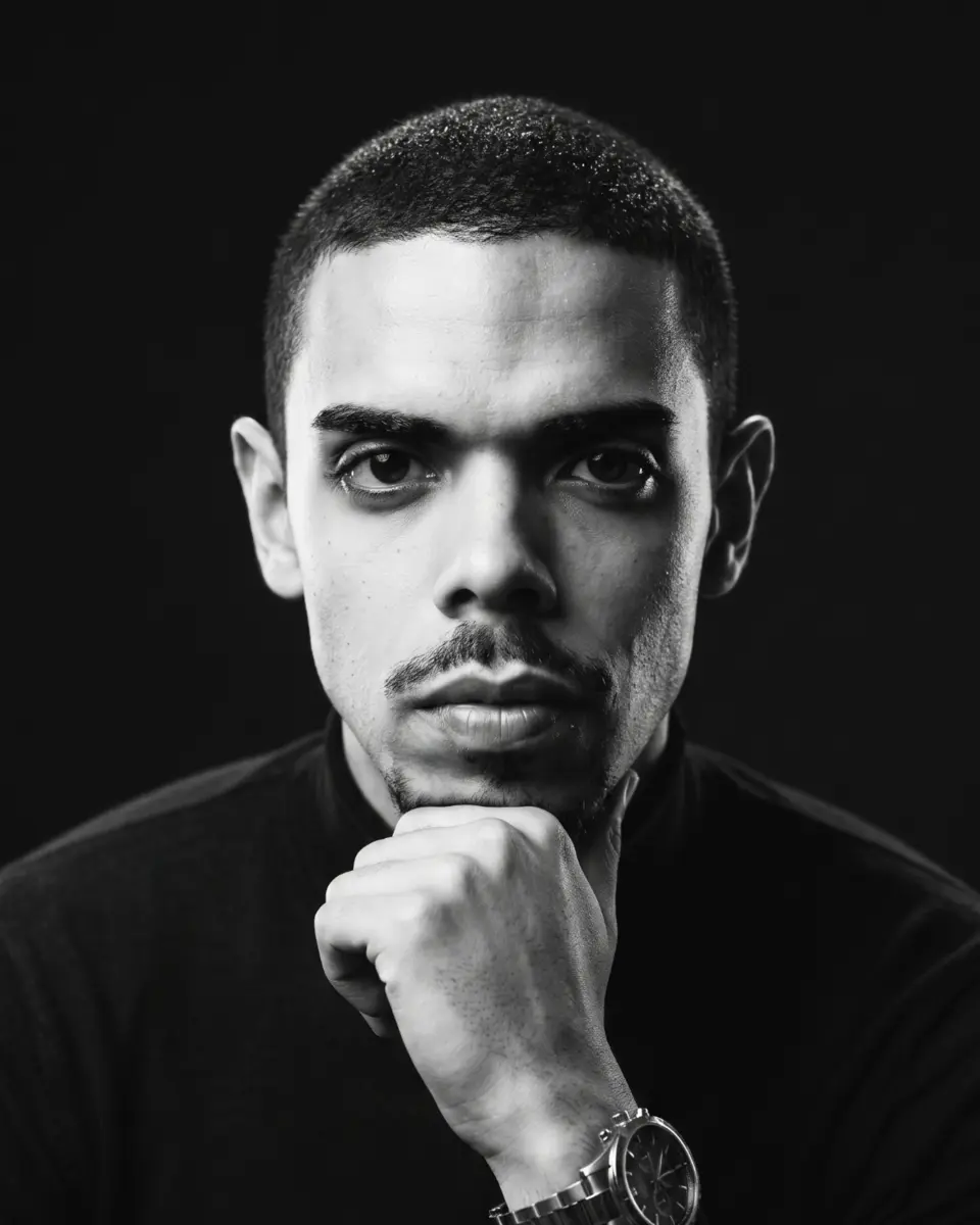 Retrato de Iago Aprígio, da NUC Vision